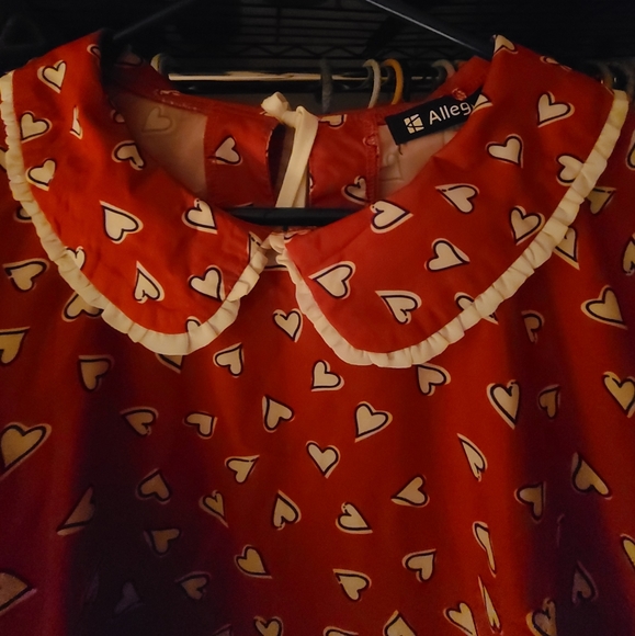 Adorable Allegra K blouse large - Picture 2 of 8